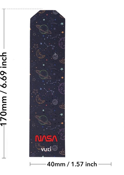 Astronot Desenli Kağıt Kitap Ayracı fırsatları