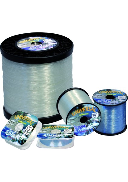 Universal 0.30 mm 1000M Beyaz Bobin Misina 5.3kg Çeker