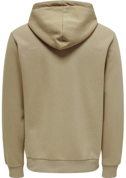 Onsceres Zip Thr. Hoodıe Sweat Noos Erkek Kahverengi Sweatshirt - 22018684 fiyatları