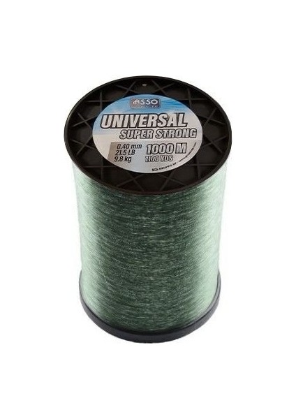Universal 0.40 mm 1000M Yeşil Bobin Misina 9.8kg Çeker