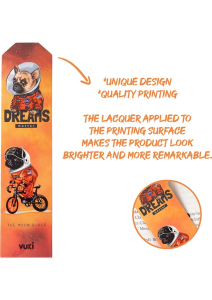 Köpek Desenli Kağıt Kitap Ayracı fiyatları