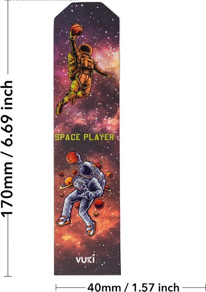 Astronot Desenli Kağıt Kitap Ayracı fırsatları