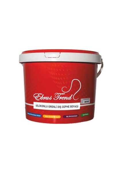 Silikonlu Grenli (Textürlü) Dış Cephe Boyası 10 kg