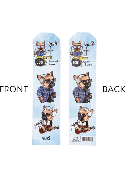 Köpek Desenli Kağıt Kitap Ayracı indirimleri