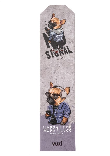 Köpek Desenli Kağıt Kitap Ayracı