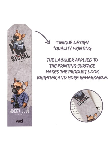 Köpek Desenli Kağıt Kitap Ayracı fiyatları