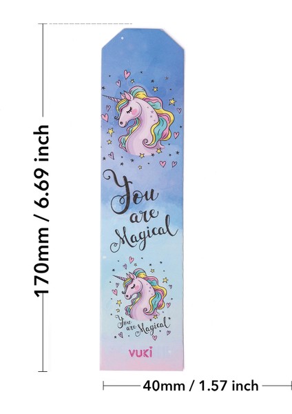 Unicorn Kağıt Kitap Ayracı fırsatları
