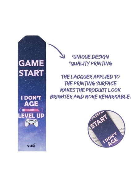 Backround Desenli Kağıt Kitap Ayracı fiyatları