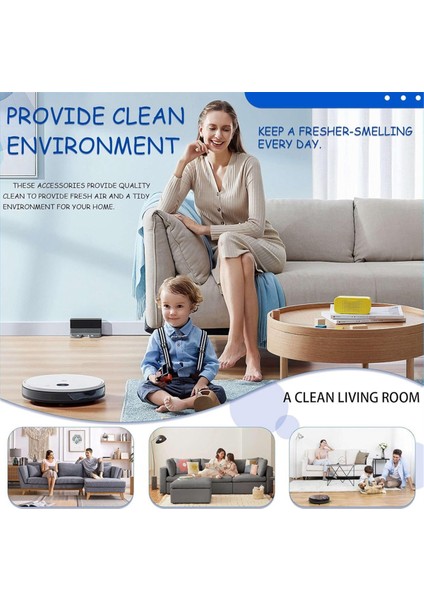 Elektrikli Süpürge Ana Yan Fırça Hepa Filtre Paspas Bezi (Yurt Dışından)