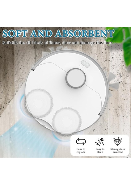 Robot Süpürge Için Paspas Pedleri Paspas Bezi Yedek Parçaları (Yurt Dışından) indirimleri