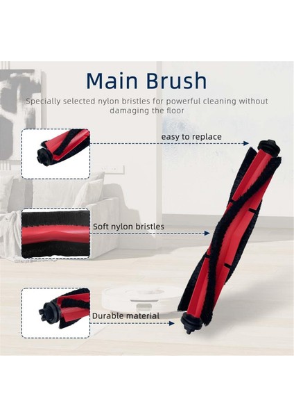 Q5 Q5+ Q5 Plus Robot Süpürge Yedek Parçaları (Yurt Dışından)