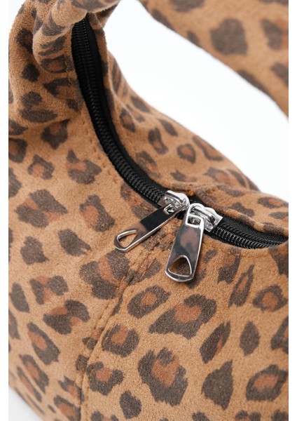 Axy Süet Çapraz Çanta Leopar Desen fırsatları