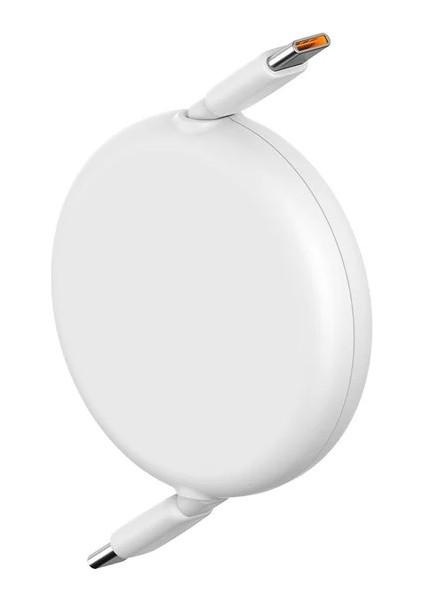 FREE2PULL Mini Makaralı Type-C To Type-C 100W Kablo 2 mt Beyaz fiyatları