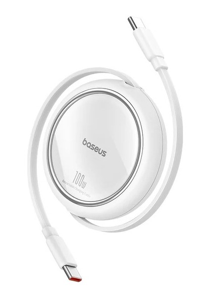 FREE2PULL Mini Makaralı Type-C To Type-C 100W Kablo 2 mt Beyaz fırsatları
