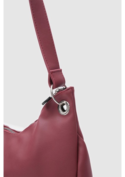 Valerie Oval Bordo Omuz Çantası fırsatları