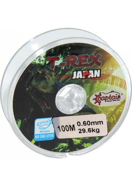 Trex 0.14 mm 100M Beyaz Monofilament Misina 4.11KG Çeker