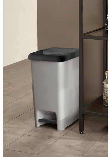 40 Litre Basmalı Çöp Kovası