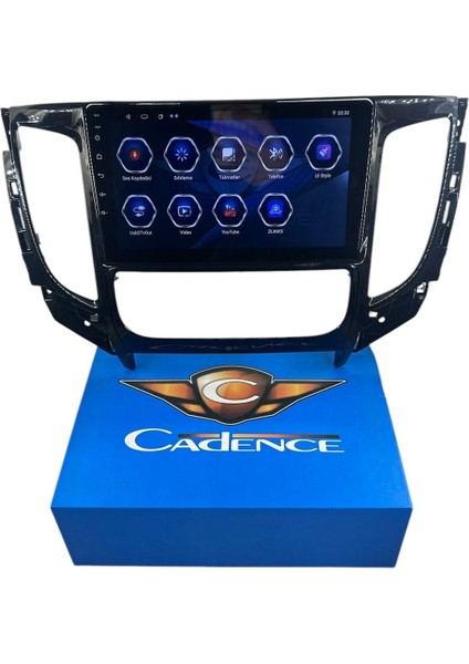 L200 2015-2020 Cadence 6-128 (Sim Kartlı) 360 Cam Destekli Pro Oem Multimedia