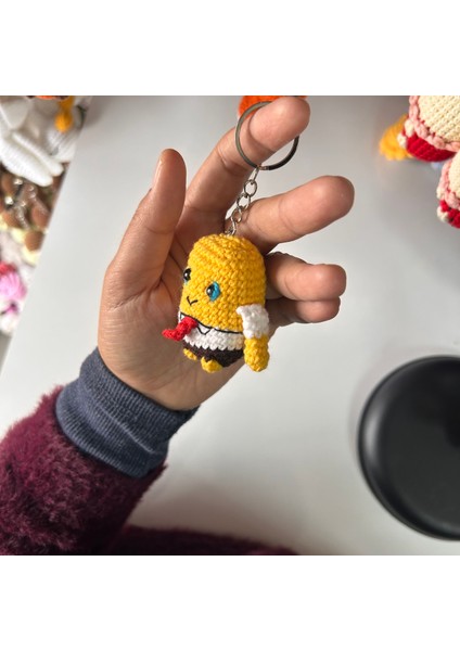 Amigurumi Sünger Bob / Elişi Anahtarlık / Pinterest