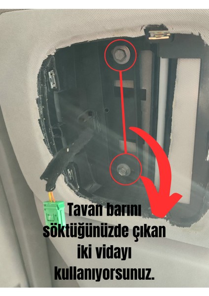 Rifter-Berlingo-Proace-Doblo Cam Tavana Entegre Saklama Gözü Sökülmesi Sonucu Arka Işık Çerçevesi indirimleri