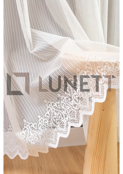 Kullanıma Hazır Jane Desen (1x3) Sık Pileli Tül Perde fiyatları