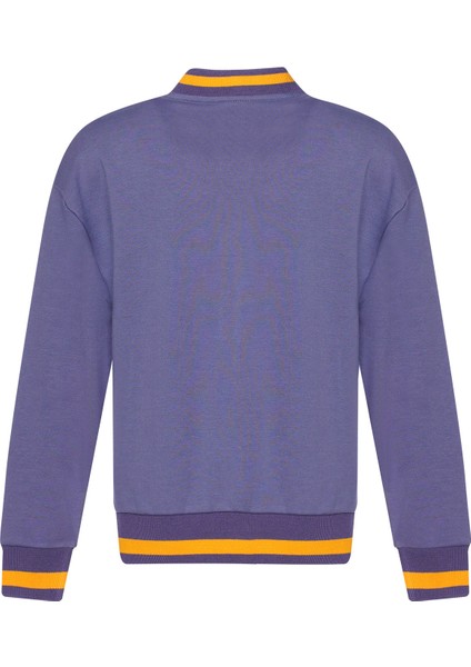 Seseman Bomber Çocuk Fermuarlı Sweatshırt