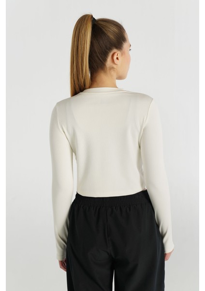 Dolby Crop Uzun Kollu Tişört modelleri