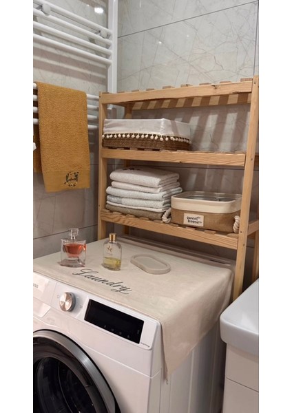 Çamaşır Makinesi Üstü Dolap, Çamaşır Makinesi Raf, Banyo Organizer