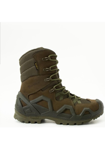 SS603 Su Geçirmez Bağcıklı Tactical/outdoor Kışlık Askeri Uzun Haki Çöl Botu fırsatları