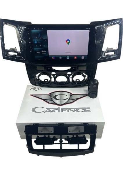 Hilux 2008-2015 Cadence R15 (Dvr Kayıt Cihazı Hediye) Pro Oem Multimedia