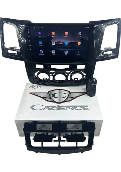 Hilux 2008-2015 Cadence R15 (Dvr Kayıt Cihazı Hediye) Pro Oem Multimedia modelleri
