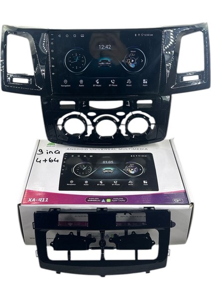 Hilux 2008-2015 Forx 4-64 Profesyonel Oem Multimedia