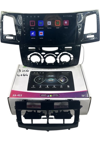 Hilux 2008-2015 Forx 4-64 Profesyonel Oem Multimedia