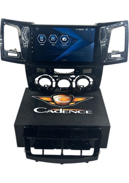 Hilux 2008-2015 Cadence T5 Işlemcili Profesyonel 360 Cam Destekli Oem Multimedia