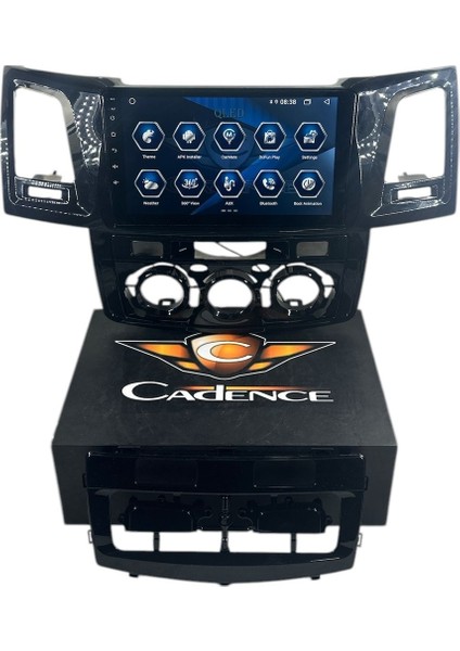 Hilux 2008-2015 Cadence T5 Işlemcili Profesyonel 360 Cam Destekli Oem Multimedia