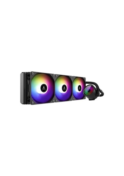 Bevere 360MM Argb Siyah Sıvı Soğutucu