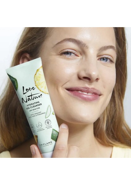 Love Nature Organik Aloe Vera ve Ananaslı Nemlendirici Temizleme Jeli fiyatları