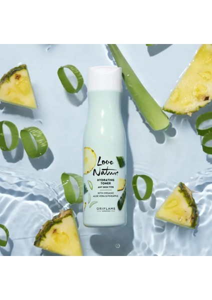 Love Nature Organik Aloe Vera ve Ananaslı Nemlendirici Tonik fırsatları