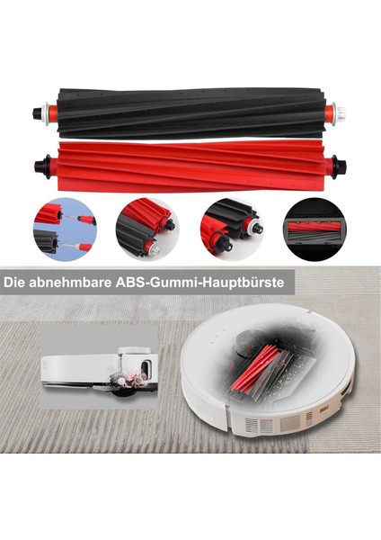 S8 Maxv Ultra Ana Yan Fırça Filtre Mop Bezi Toz Torbaları Için (Yurt Dışından) fırsatları