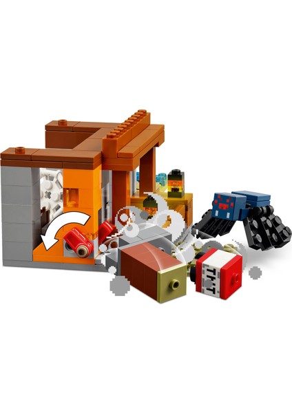 ® Minecraft® Armadillo Maden Keşfi 21269 - 8 Yaş & Üzeri Video Oyunu Seven Çocuklar için Yaratıcı Oyuncak Yapım Seti (247 Pr)