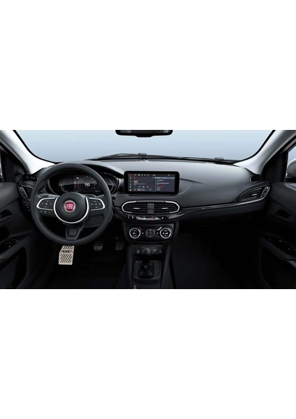 Fiat Egea Uyumlu Özel Desenli Krom Ayak Dinlendirme Pedalı Ayak Dayama Pedalı 2015-2019 Sedan modelleri