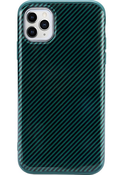 iPhone 11 Pro Kılıf Karbon Fiber Dizaynlı Vio Kılıf