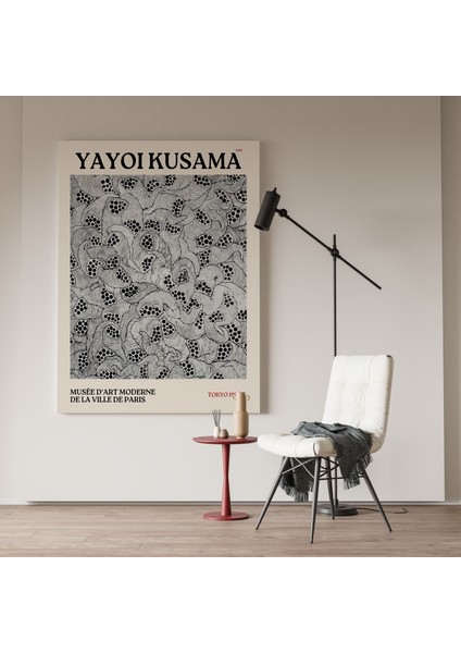 Yayoi Kusama Modern Duvar Tablosu Minimalist Sanatsal Tablo Duvar Dekorasyonu