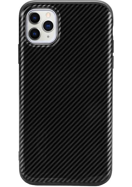 iPhone 11 Pro Kılıf Karbon Fiber Dizaynlı Vio Kılıf
