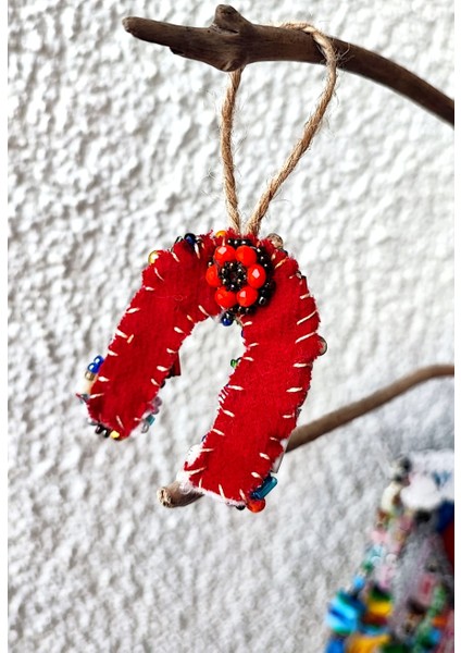 Nal Şeklinde, Cevşenli (Dualı) ve Çift Taraflı / Araç Içi Ya Da Kapı Süsü / Nazarlık / 3,5x4,5cm modelleri