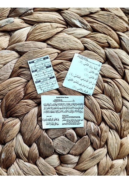 Nal Şeklinde, Cevşenli (Dualı) ve Çift Taraflı / Araç Içi Ya Da Kapı Süsü / Nazarlık / 3,5x4,5cm fırsatları
