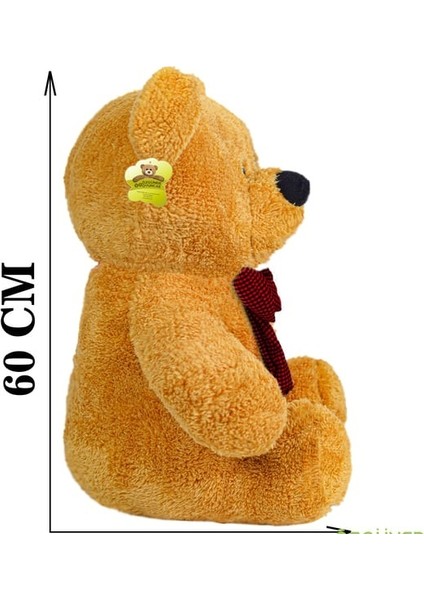 Harika Peluş Oturan Peluş Ayıcık Papyonlu – Yumuşak ve Sevimli Hediyelik Ayı indirimleri