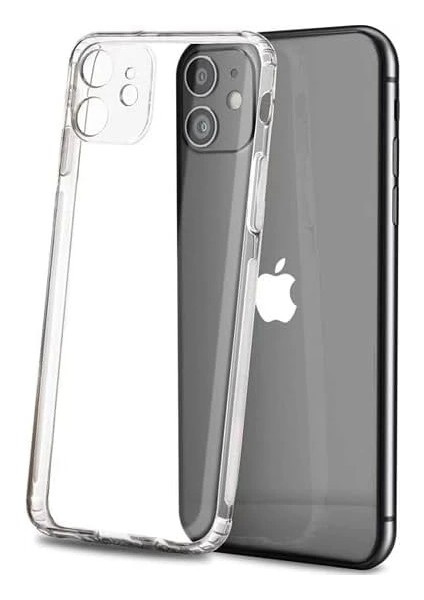 Tam Korumalı Telefonunuzun Tam Görünmesini Sağlayıp Telefonunuzun Kendi Güzelliğini Ön Plana Çıkaran Şarj Bölümü Tıpalı Koruma Sağlayan Şeffaf Silikon Telefon Kılıfı (Apple iPhone 15 Plus)