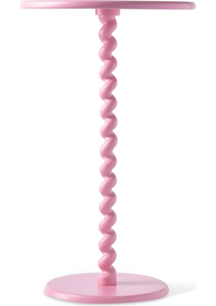 Twister Bar Masası, Toz Boyalı Metal, Pembe fiyatları