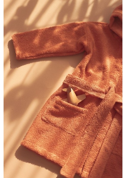 Özel Buldan Dokuması %100 Saf Pamuk Çocuk Bornozu Banyo Bornozu modelleri